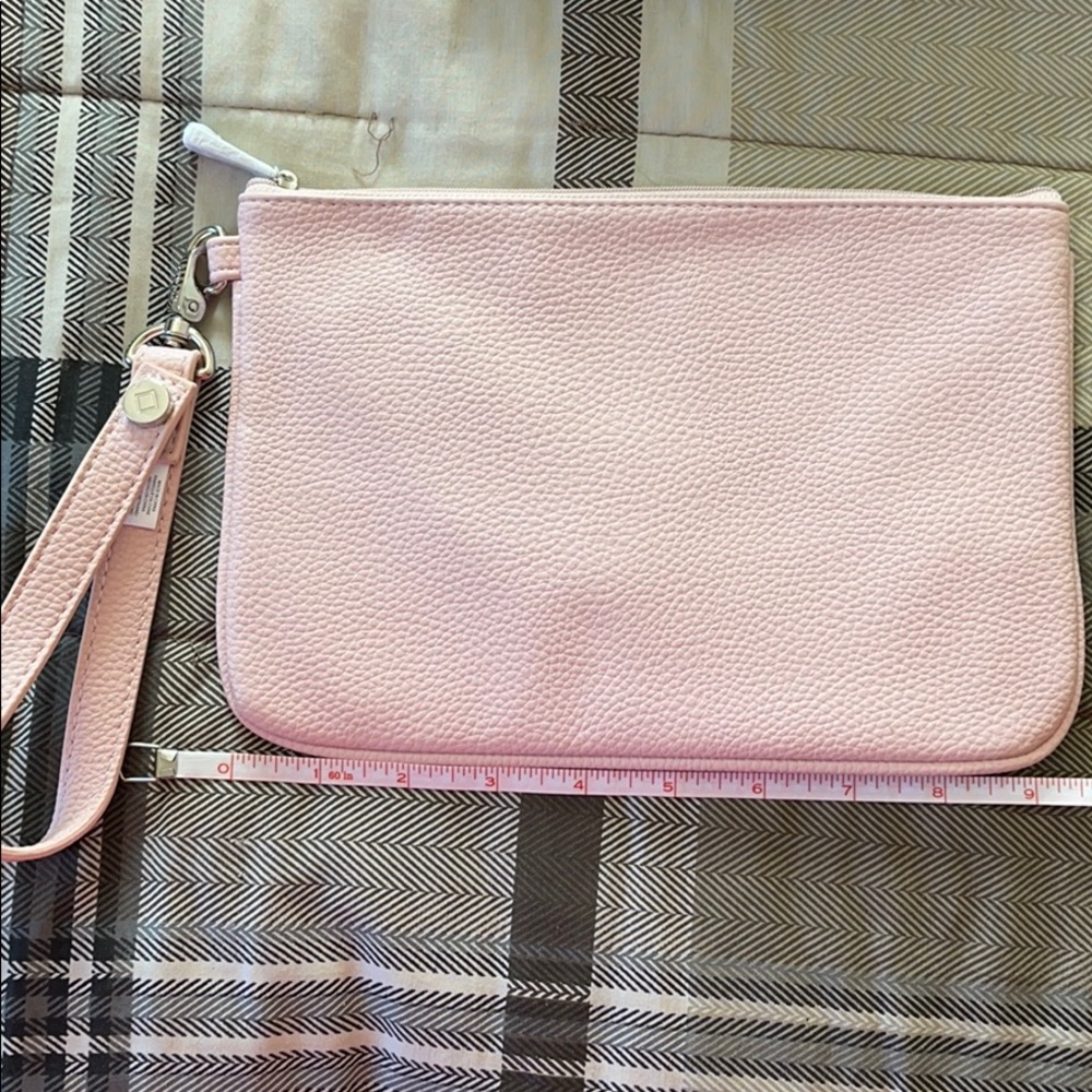Pink clutch